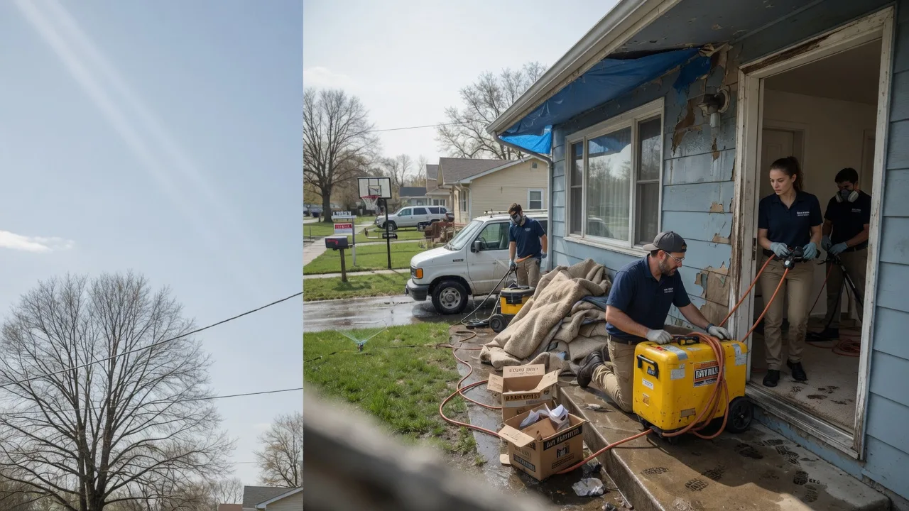 Basement Flood Cleanup in Ona, WV near me